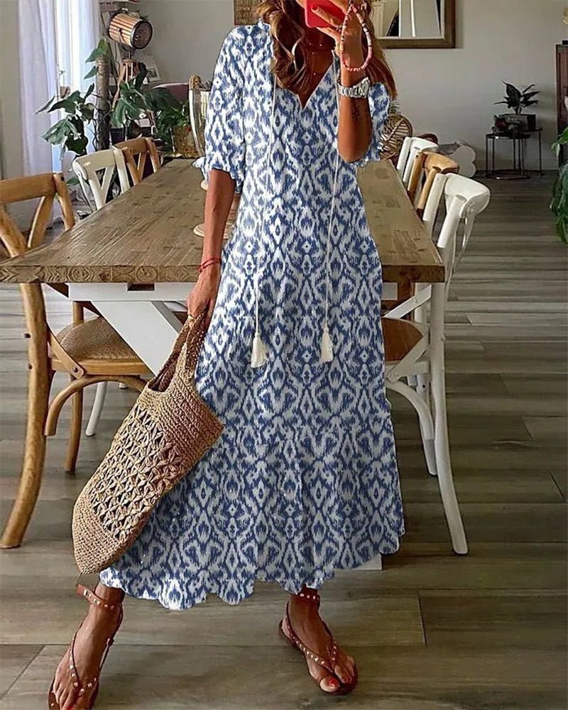 Luna | Abito midi dallo spirito boho