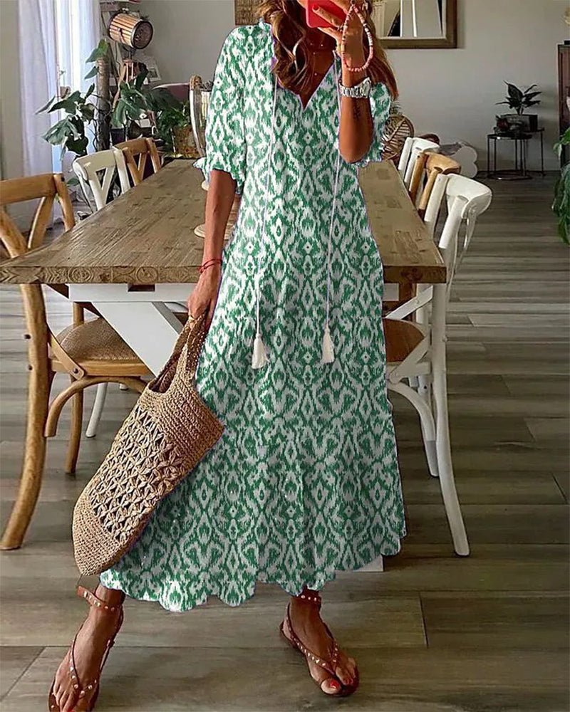 Luna | Abito midi dallo spirito boho
