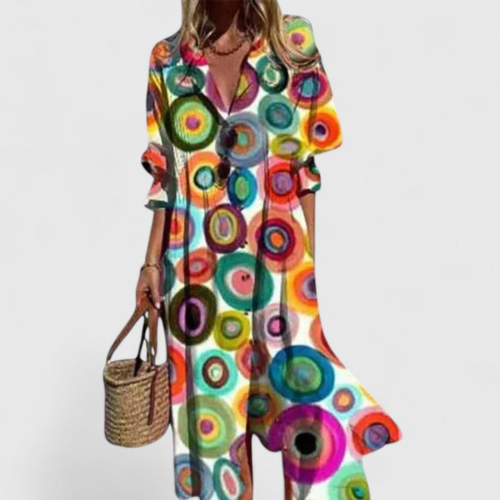 Viona | Abito Boho Elegante