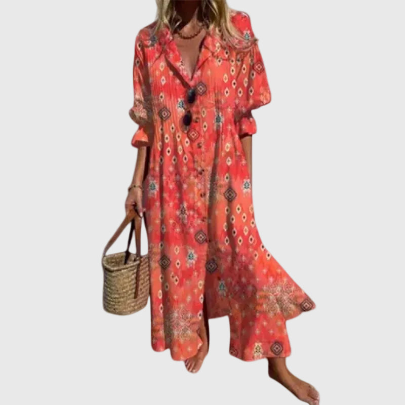 Zariah | Elegante abito lungo in stile boho