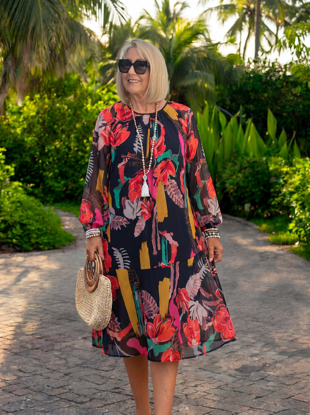 Florida – Elegante abito a fiori