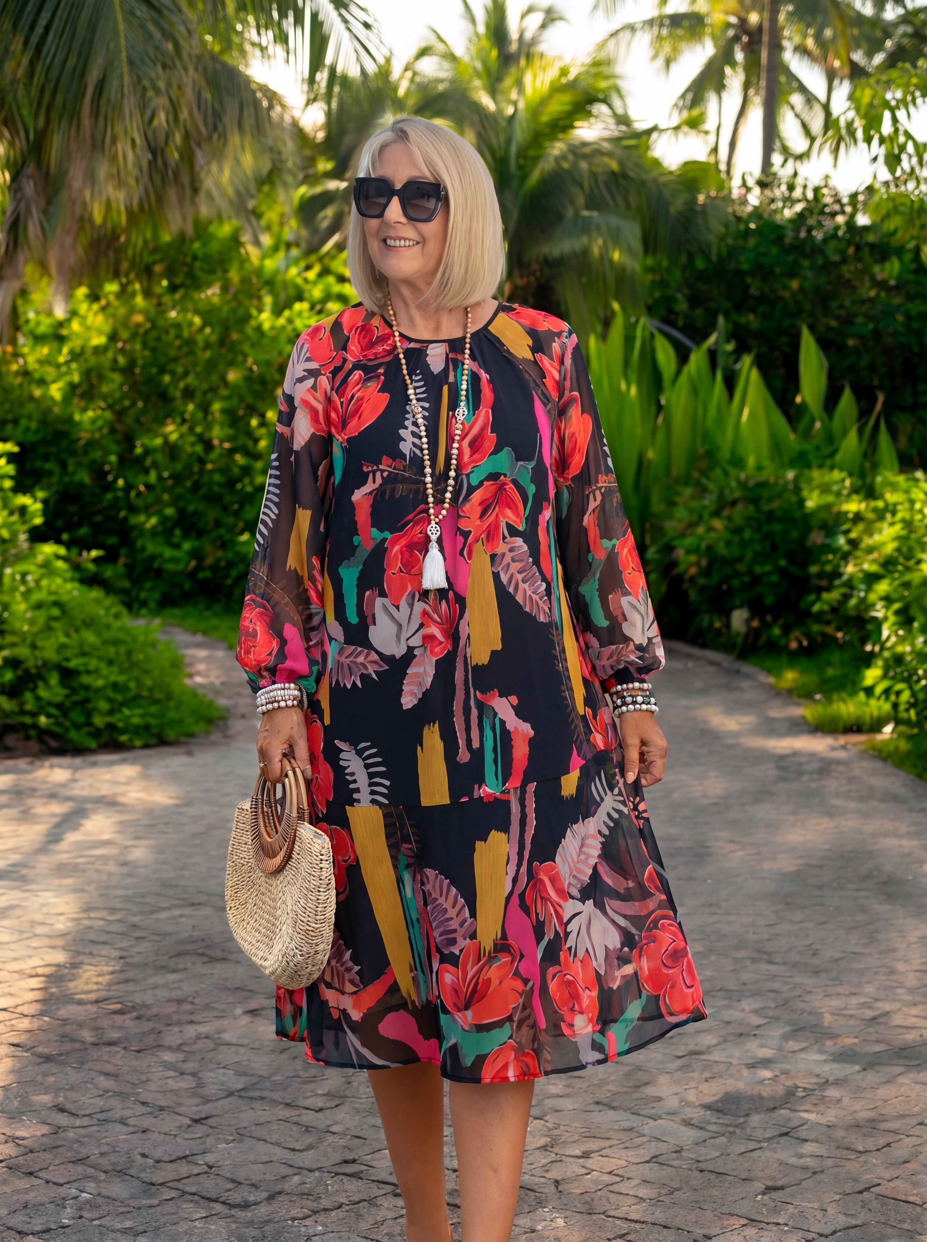Florida – Elegante abito a fiori