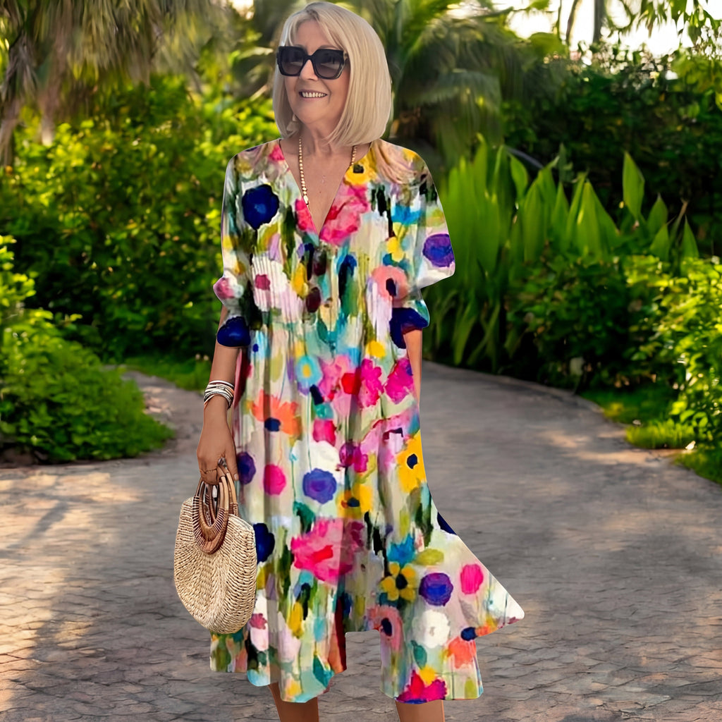 Zariah | Elegante abito lungo in stile boho