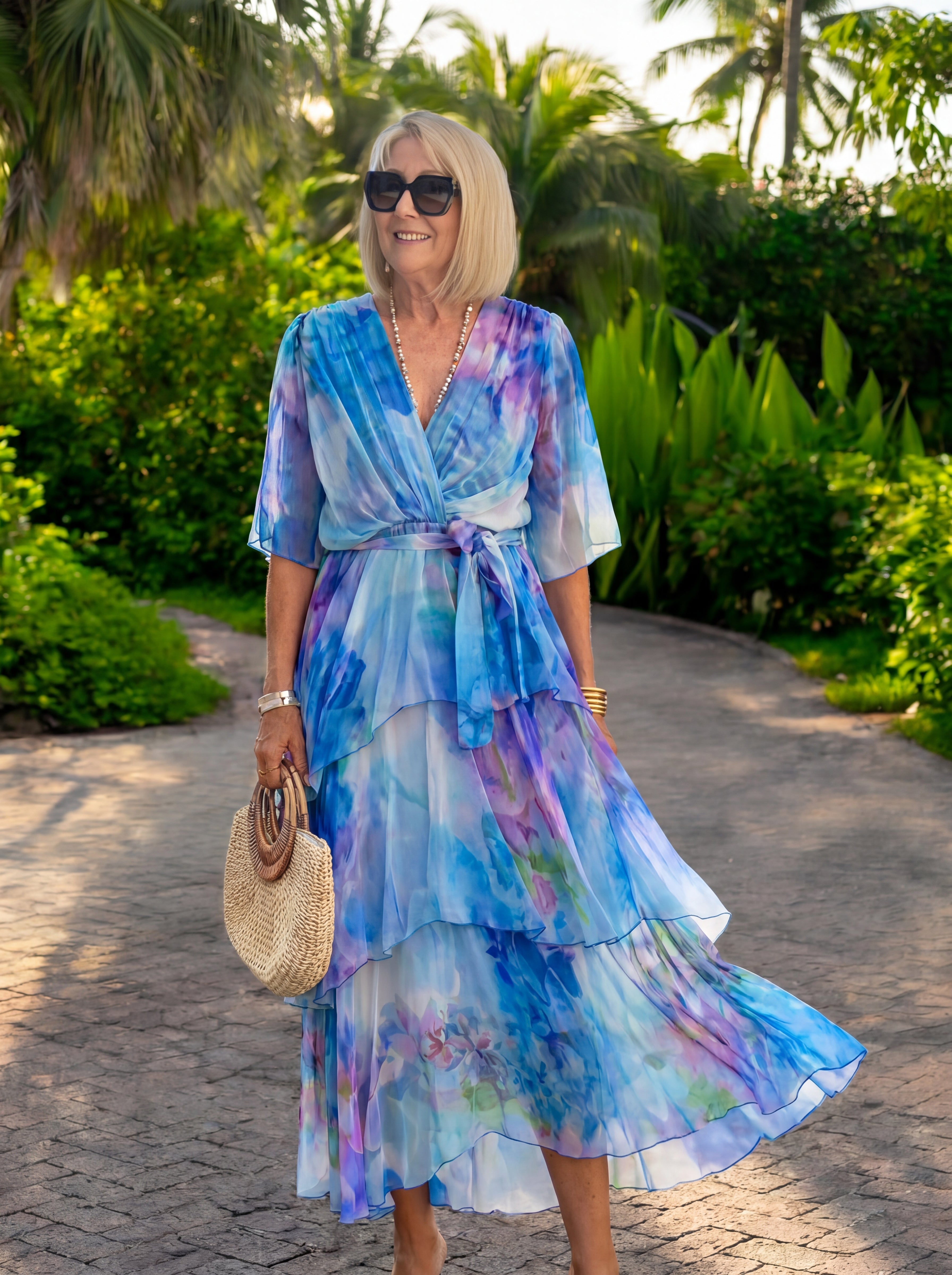 Casar – Elegante abito in chiffon