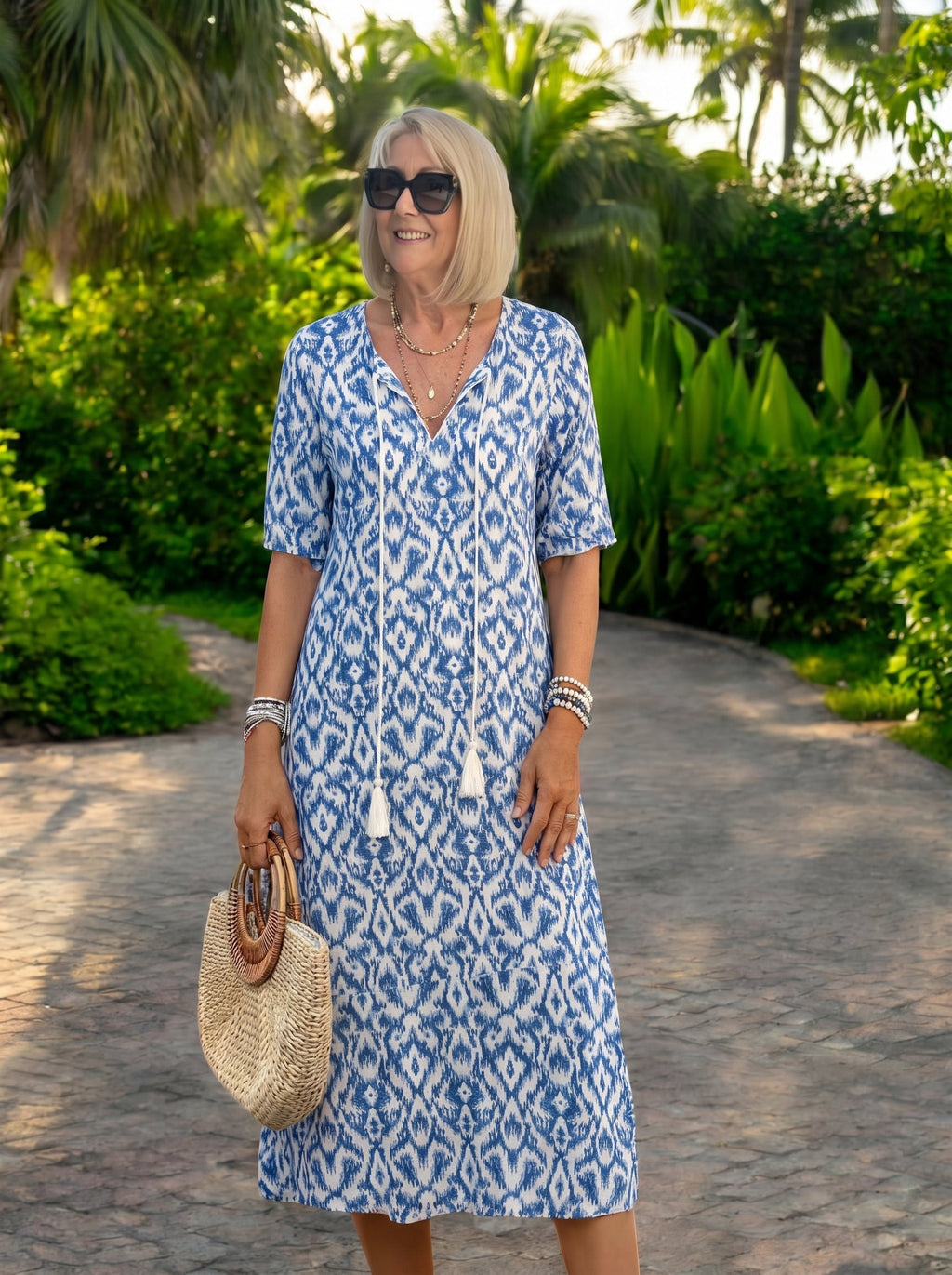 Luna | Abito midi dallo spirito boho