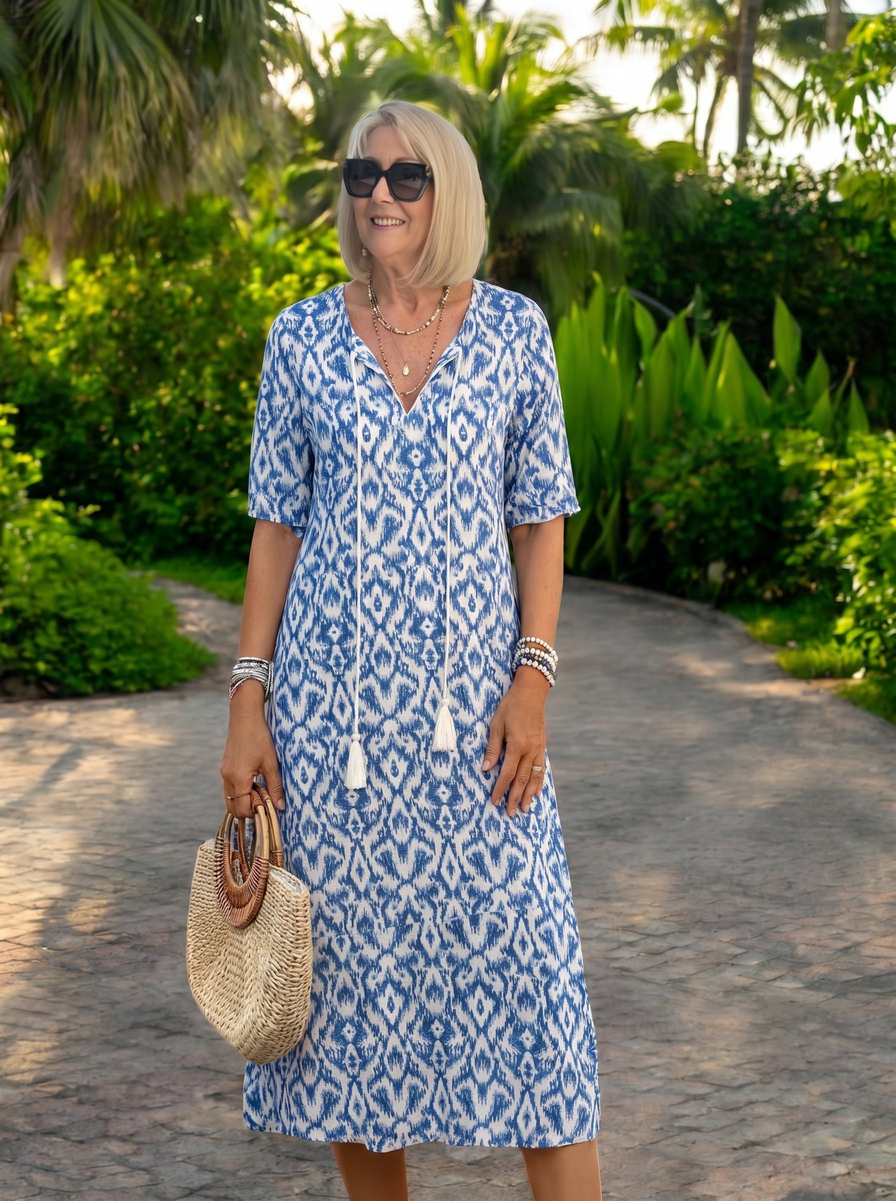 Luna | Abito midi dallo spirito boho