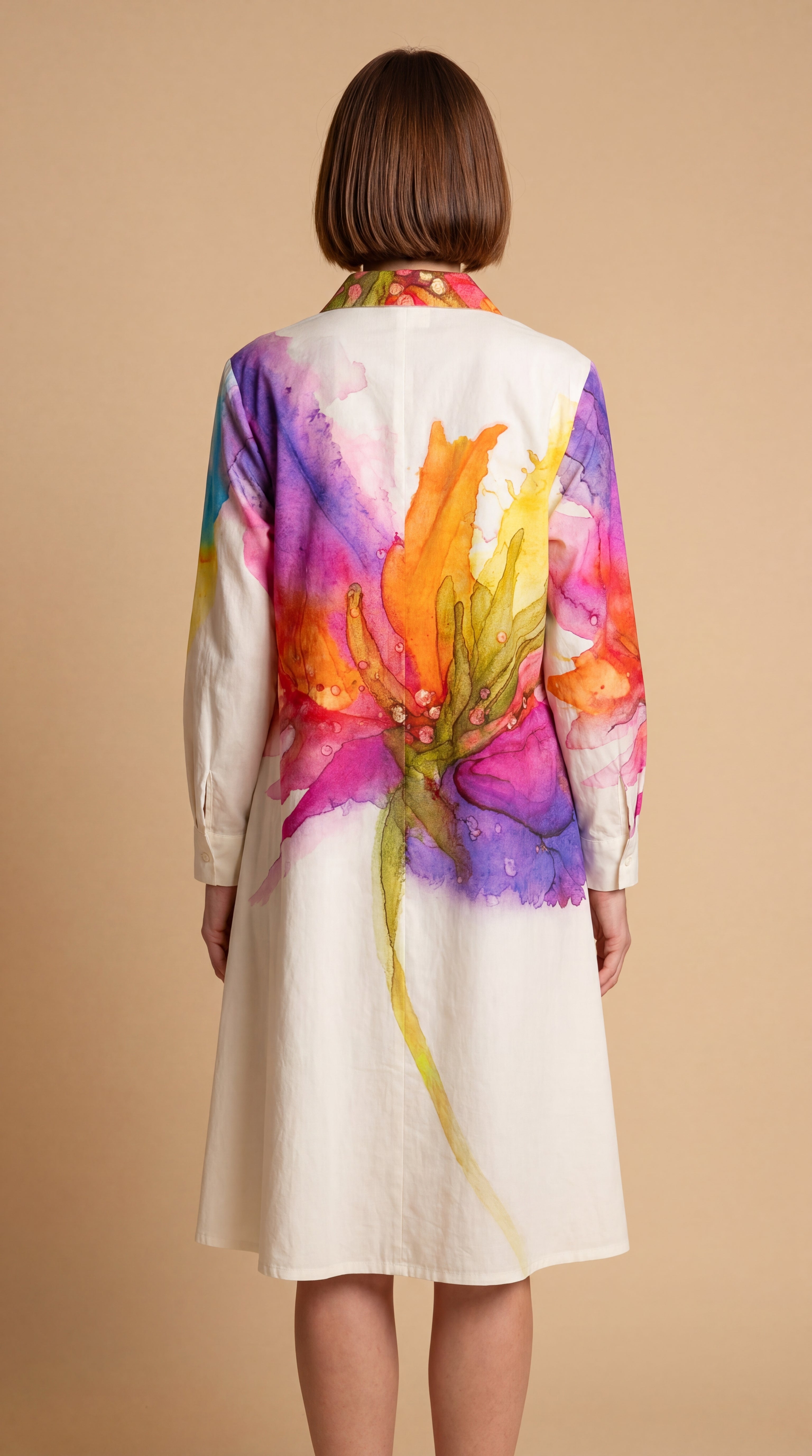 Lydia | Abito midi curato ed elegante