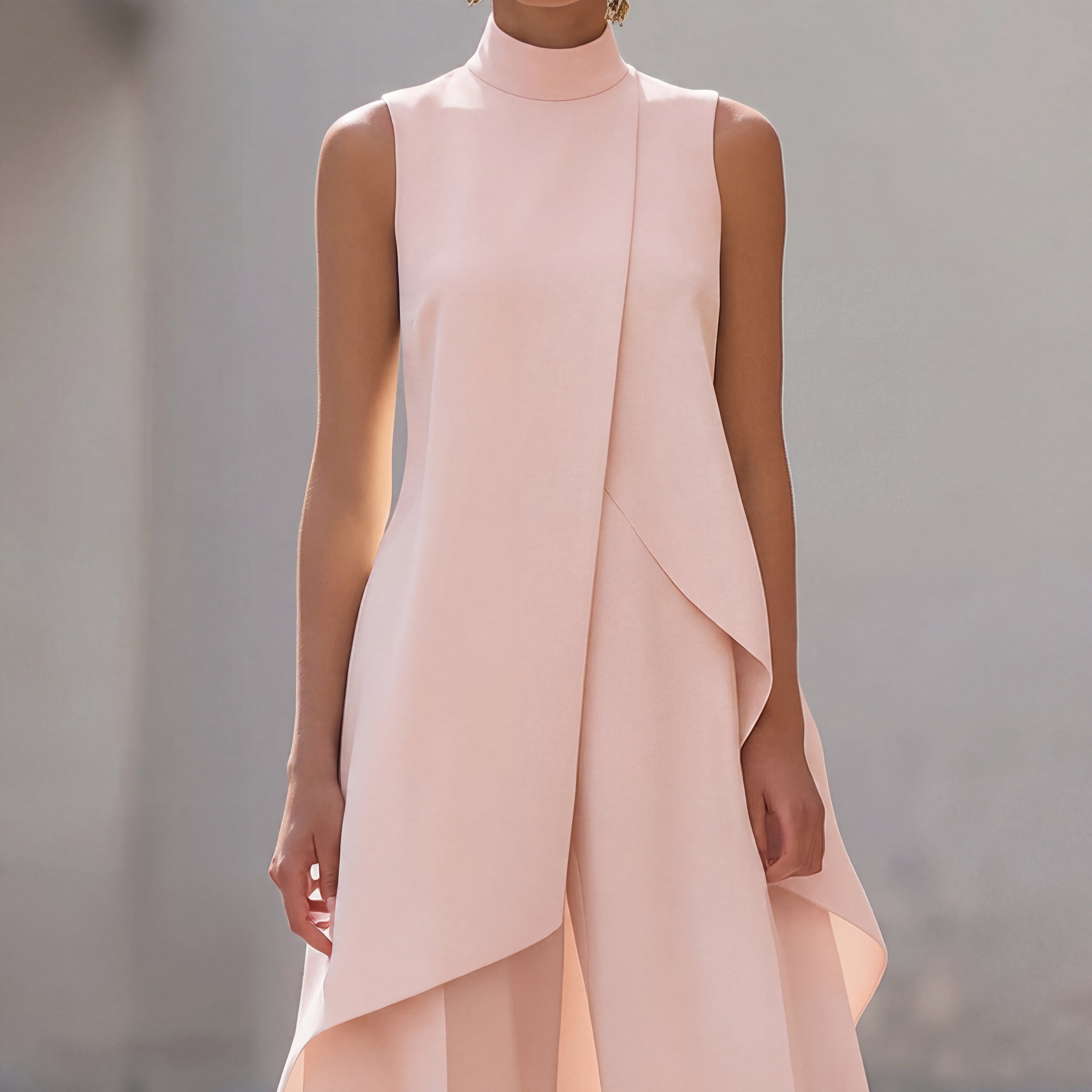 Martina | Completo Elegante Top Drappeggiato e Pantalone Palazzo