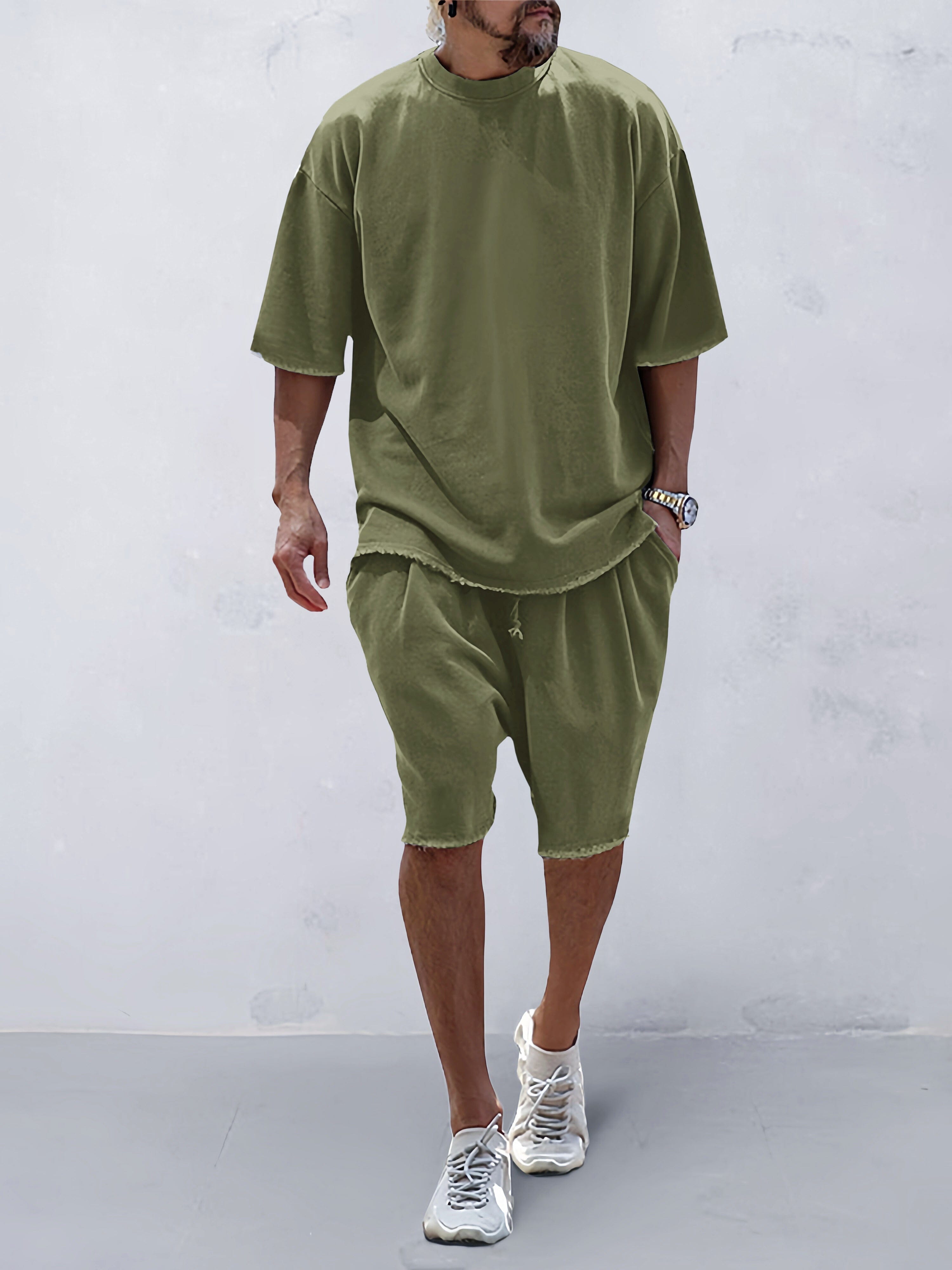Completo Sportivo Oversize in Tinta Unita