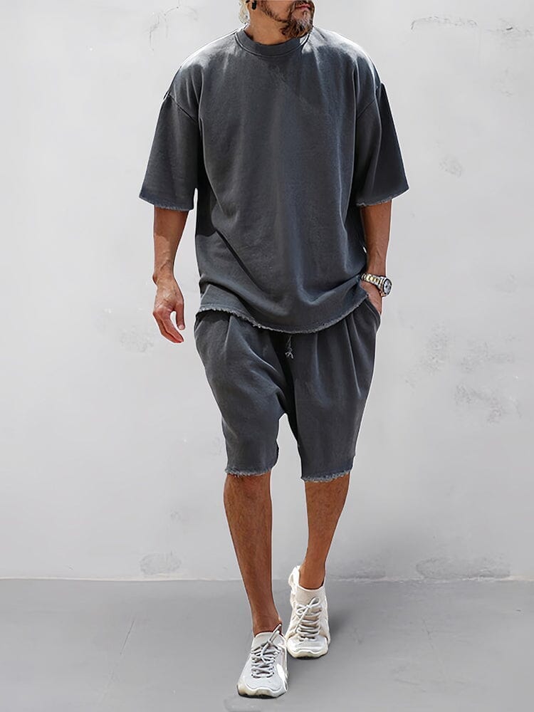 Completo Sportivo Oversize in Tinta Unita