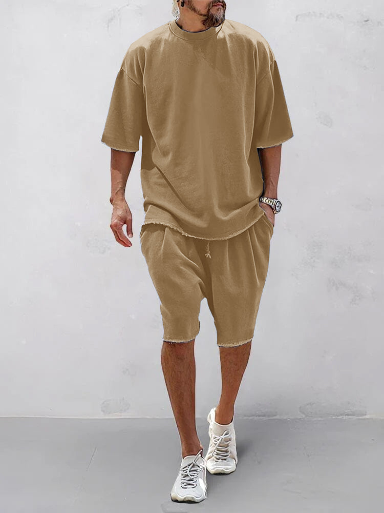 Completo Sportivo Oversize in Tinta Unita
