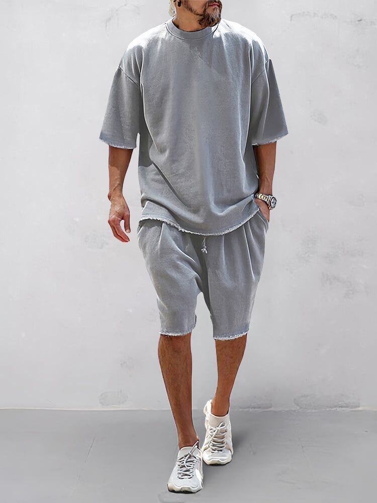 Completo Sportivo Oversize in Tinta Unita