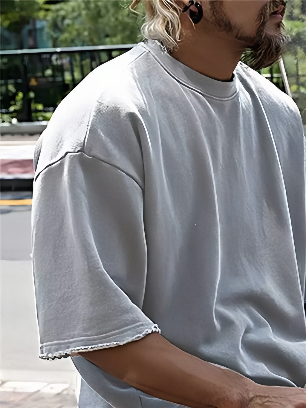 Completo Sportivo Oversize in Tinta Unita
