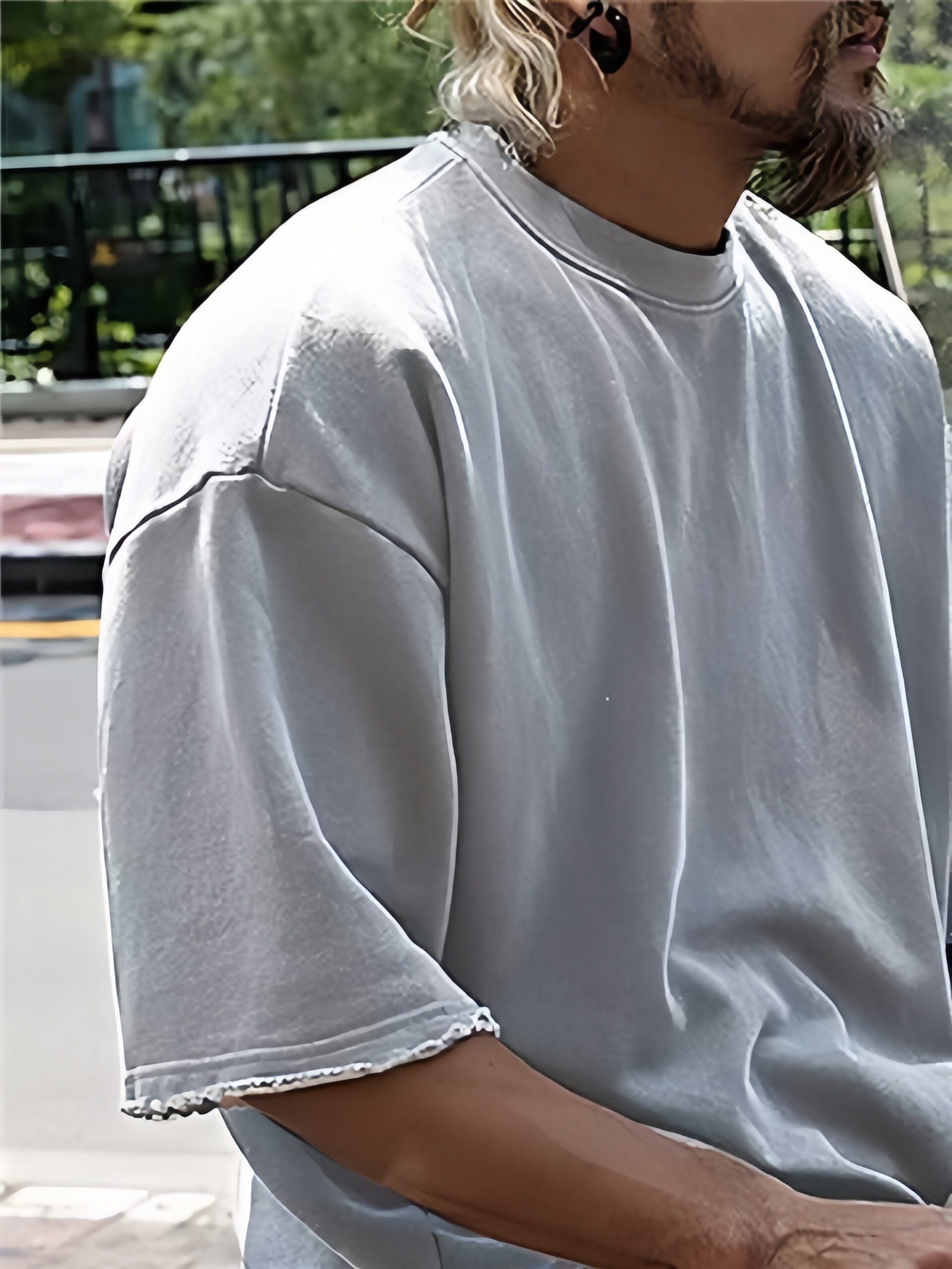 Completo Sportivo Oversize in Tinta Unita