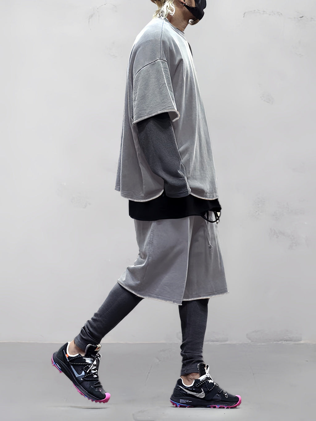 Completo Sportivo Oversize in Tinta Unita