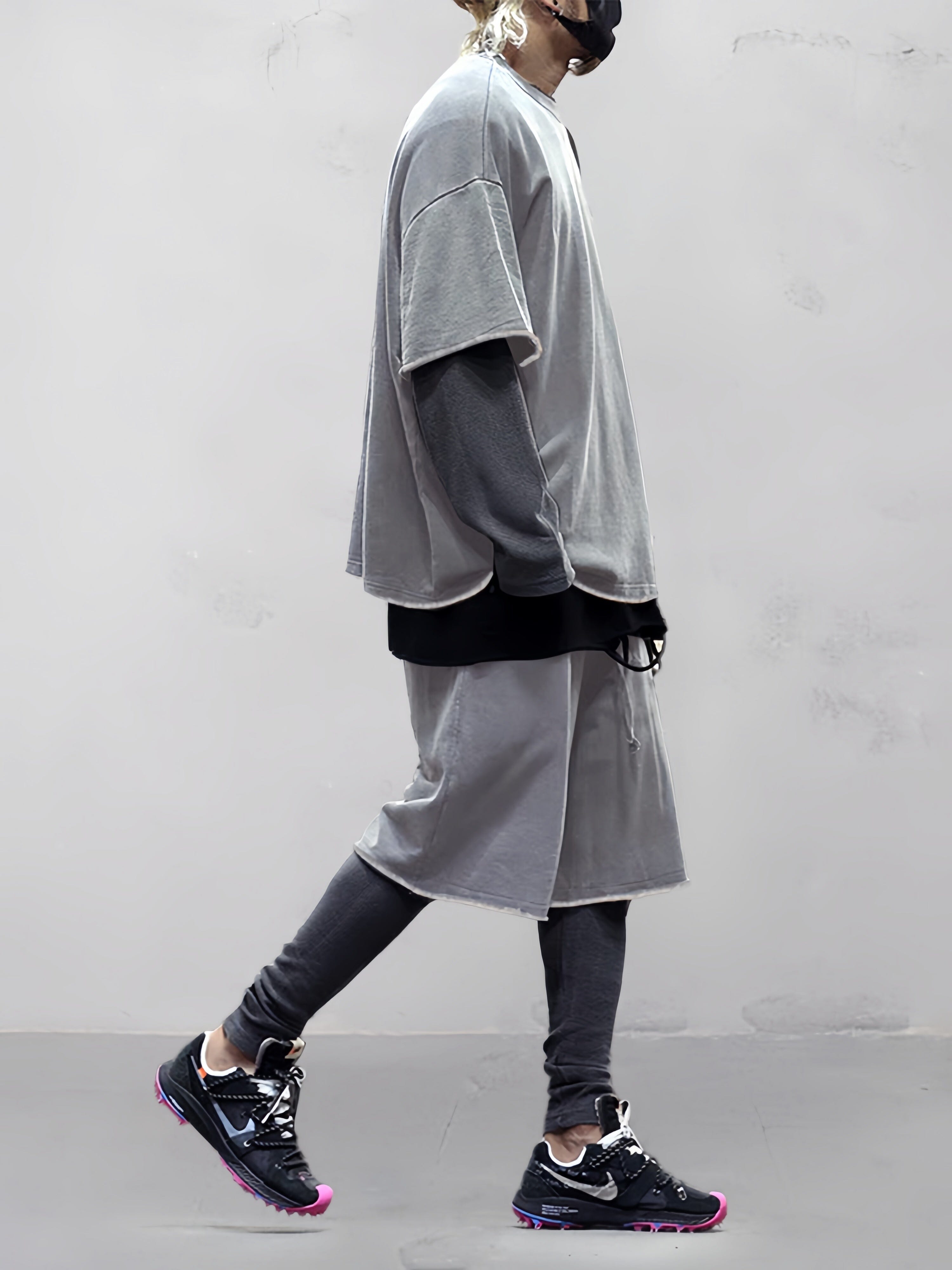 Completo Sportivo Oversize in Tinta Unita