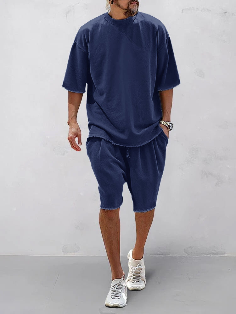 Completo Sportivo Oversize in Tinta Unita