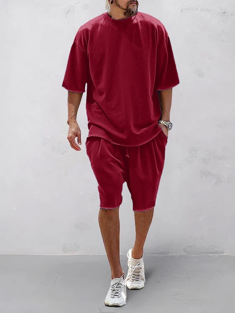 Completo Sportivo Oversize in Tinta Unita