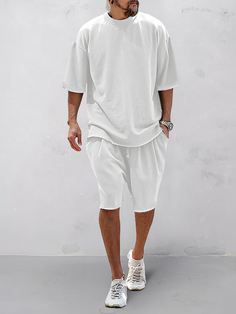 Completo Sportivo Oversize in Tinta Unita