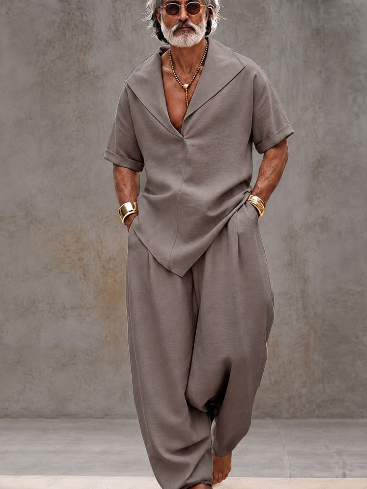 Completo Portofino™ – Camicia e Pantalone in Cotone