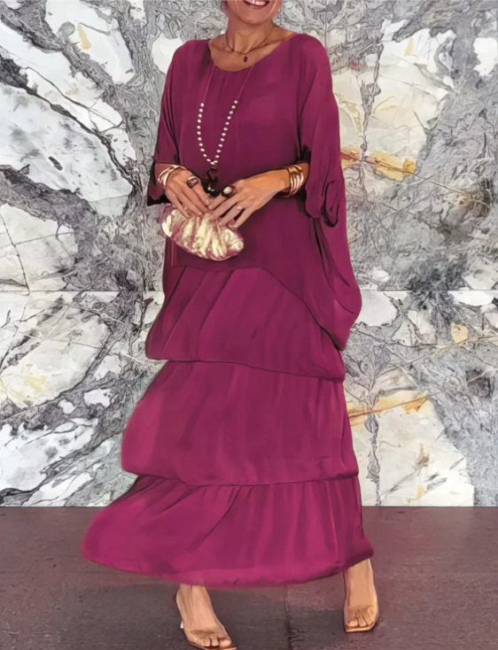 Lara – Abito lungo elegante e vaporoso
