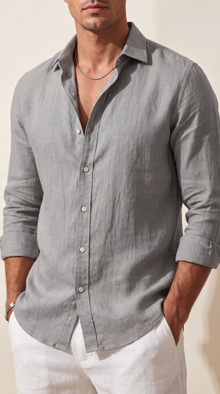 Christofer - Camicia di Lino Premium