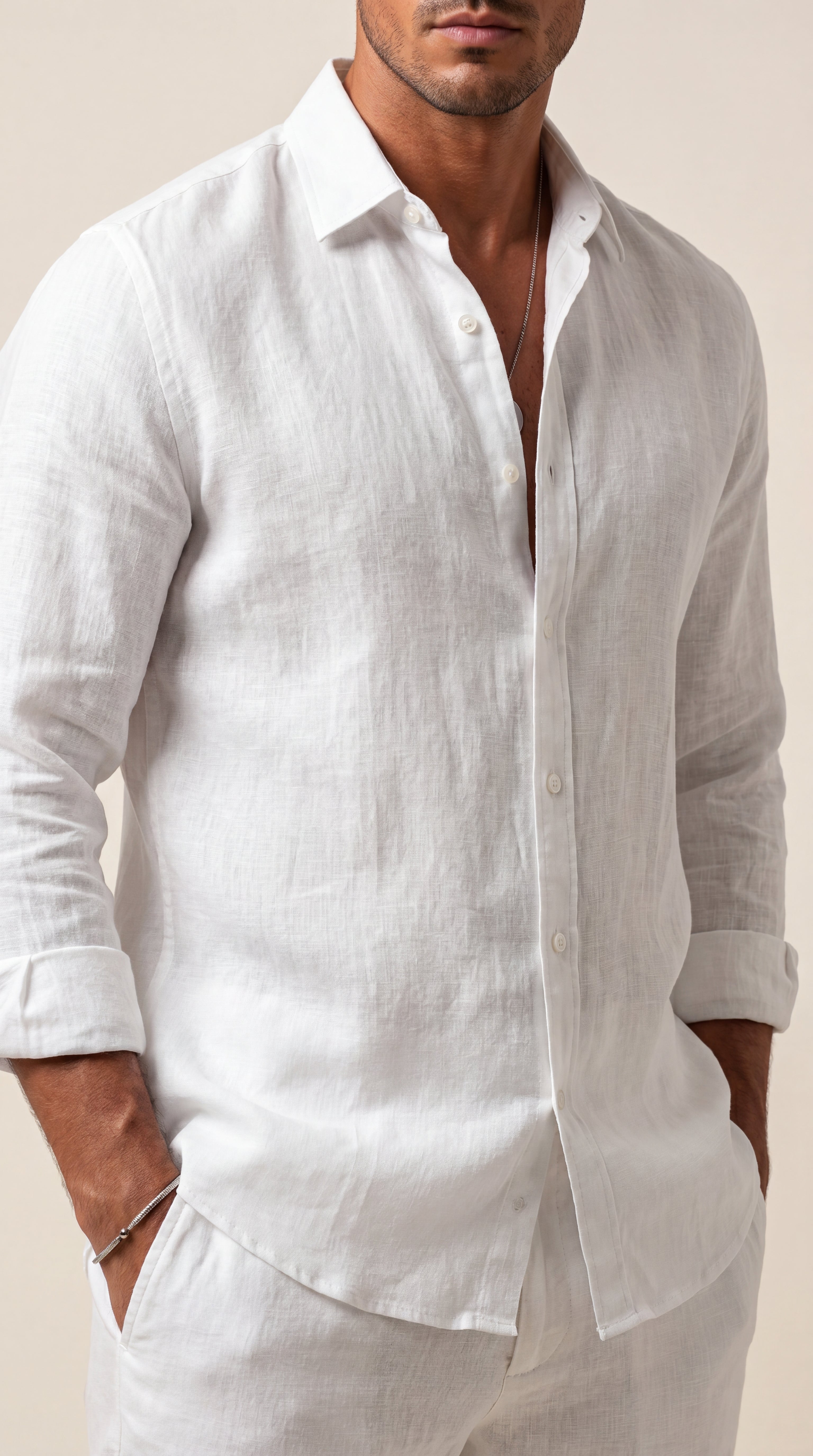 Christofer - Camicia di Lino Premium