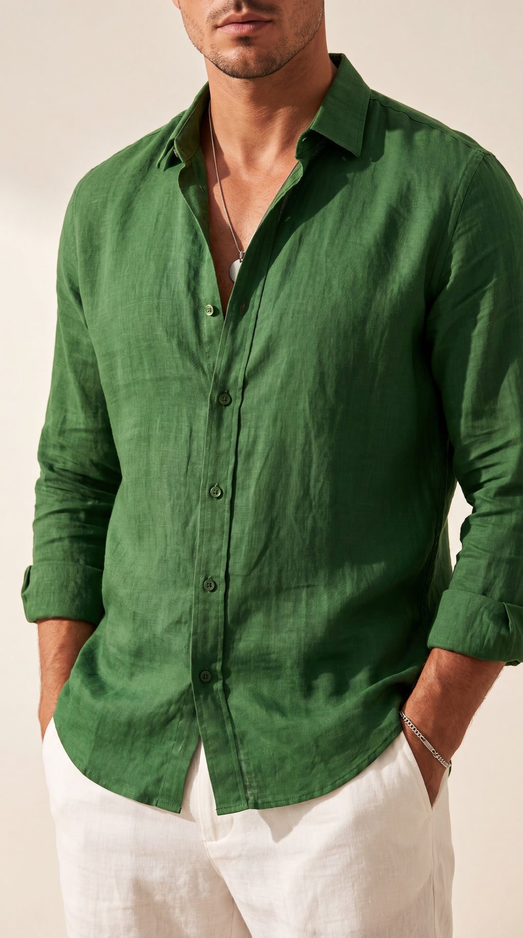 Christofer - Camicia di Lino Premium