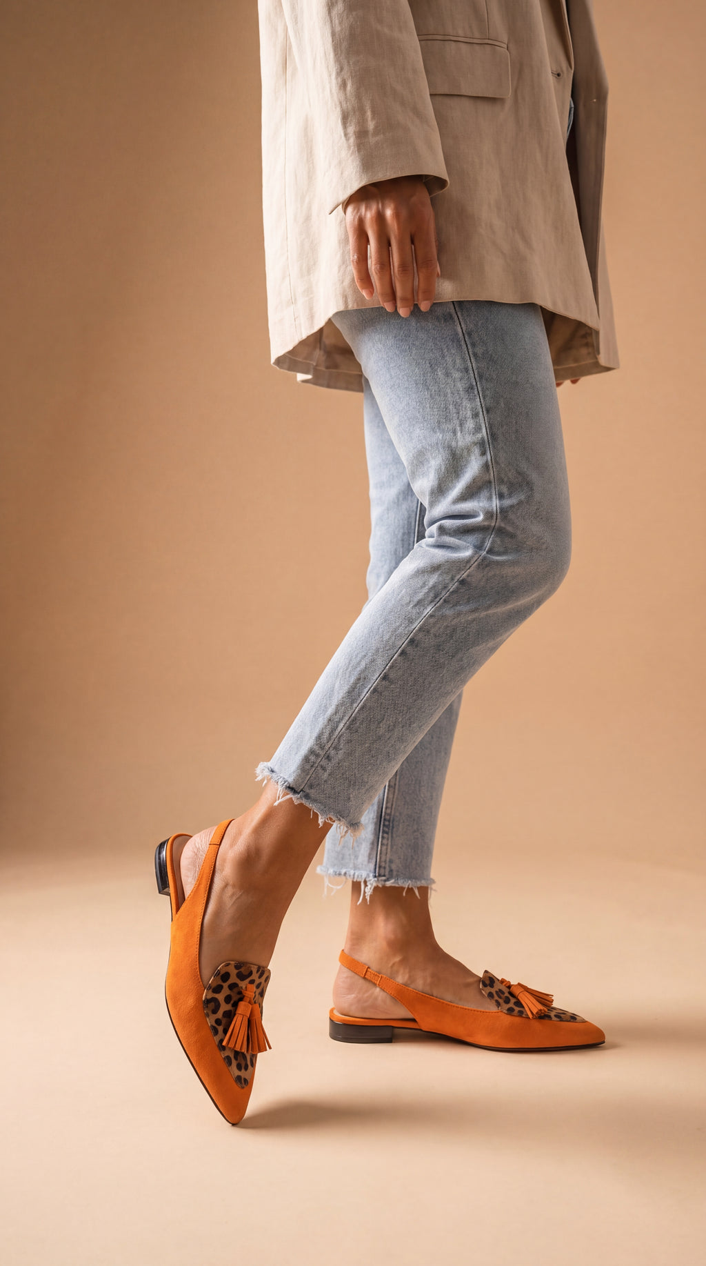 Mocassini Slingback Riviera™ | Eleganza Artigianale