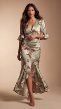 Abito Amalfi | Satin Bloom