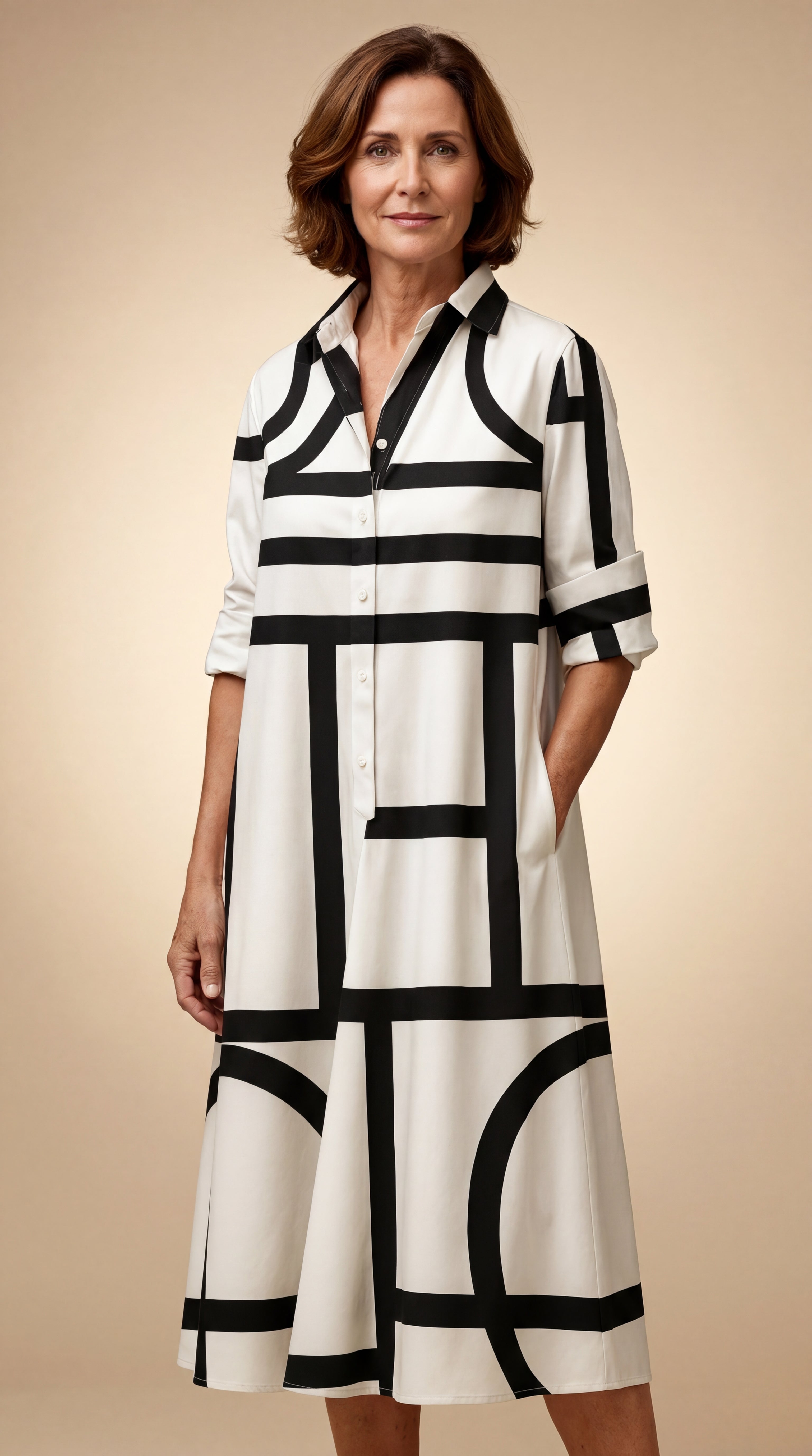 Ellie | Vestito midi curato ed elegante