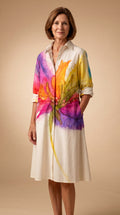 Lydia | Abito midi curato ed elegante
