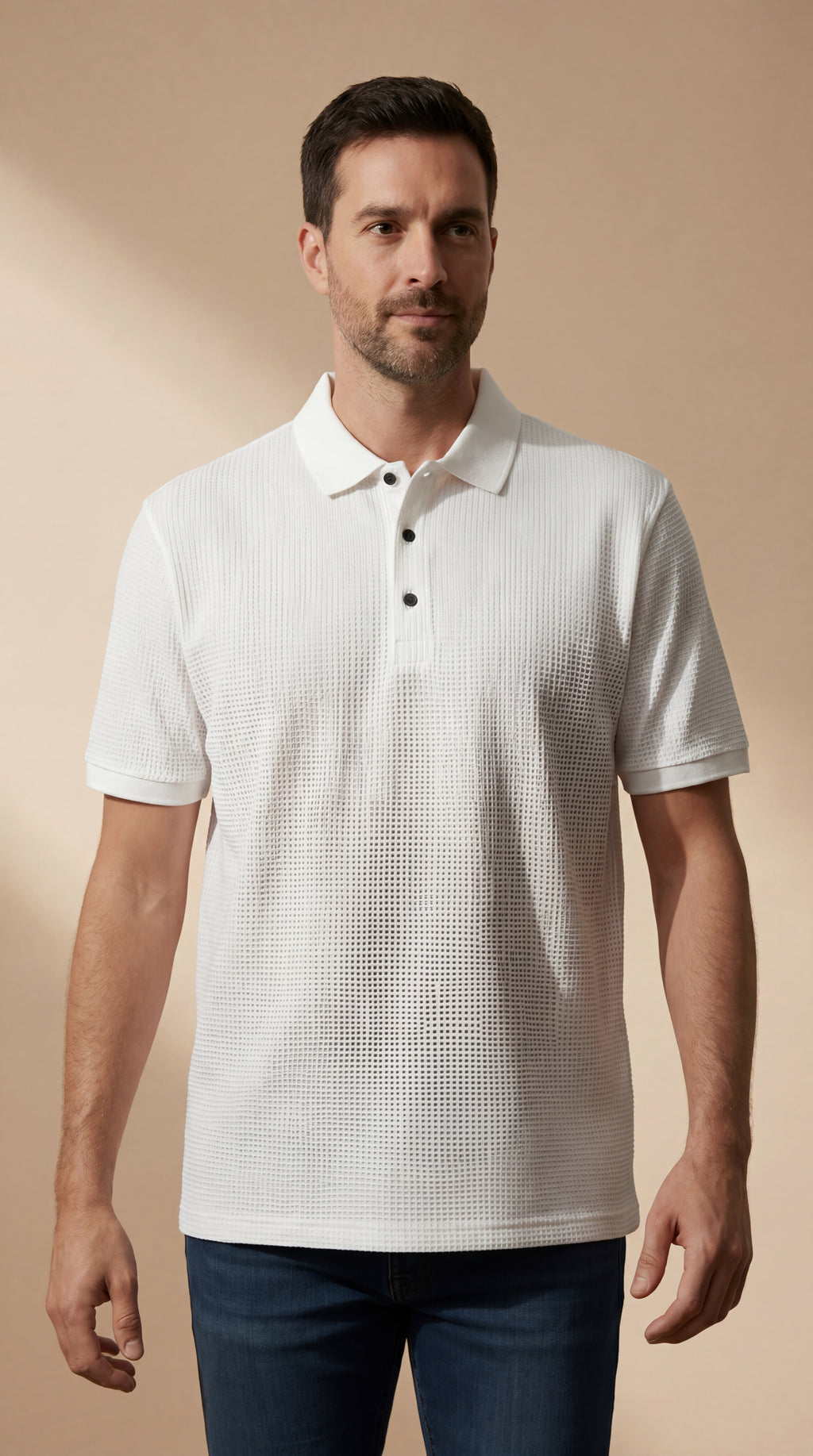 Polo ComfortFit™ Premium Avorio