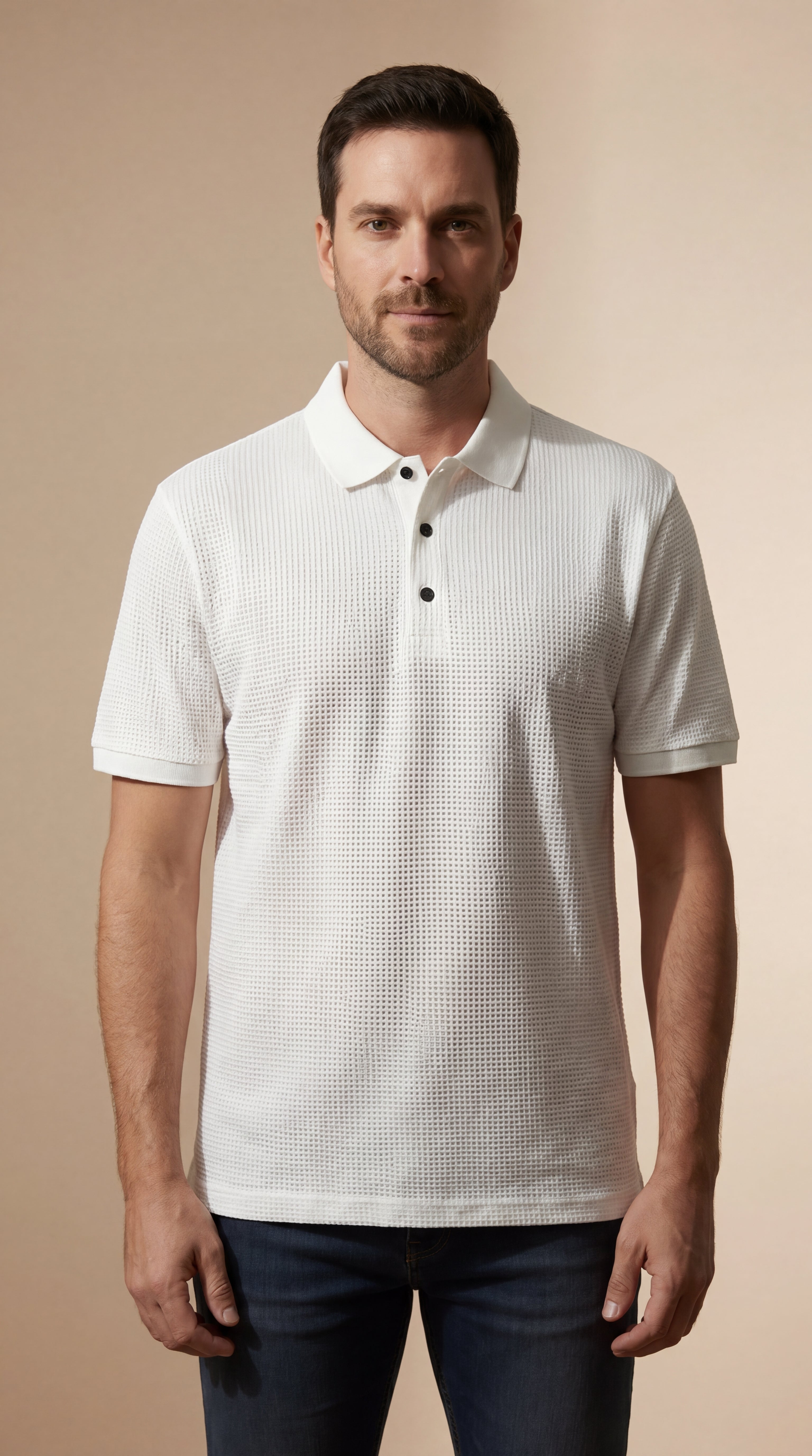 Polo ComfortFit™ Premium Avorio