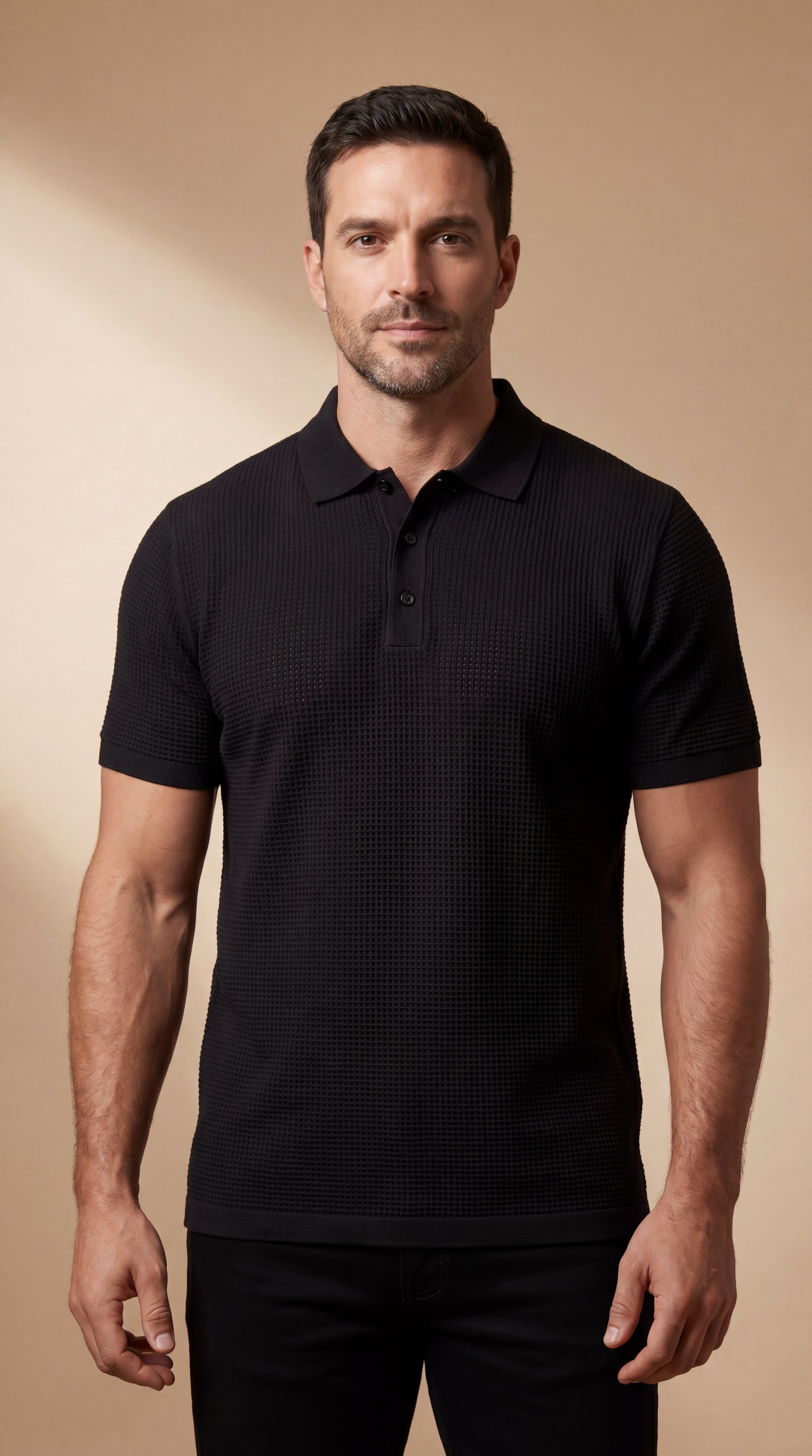 Polo ComfortFit™ Premium Nero