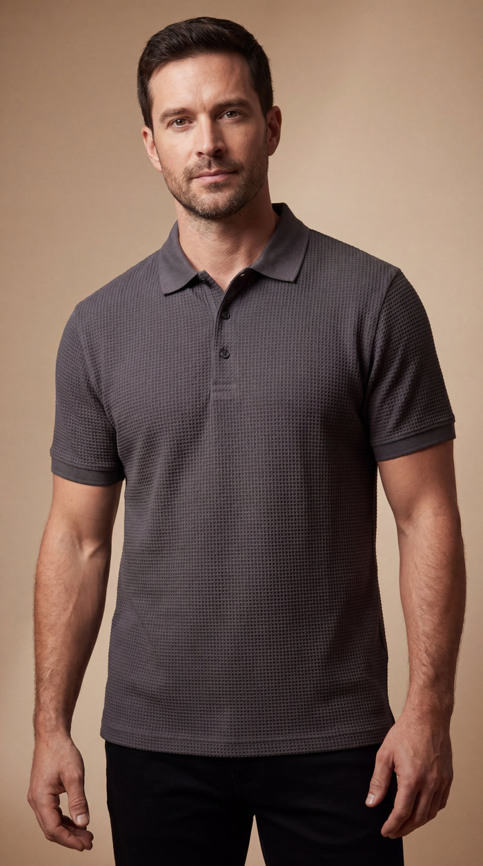 Polo ComfortFit™ Premium Grigio