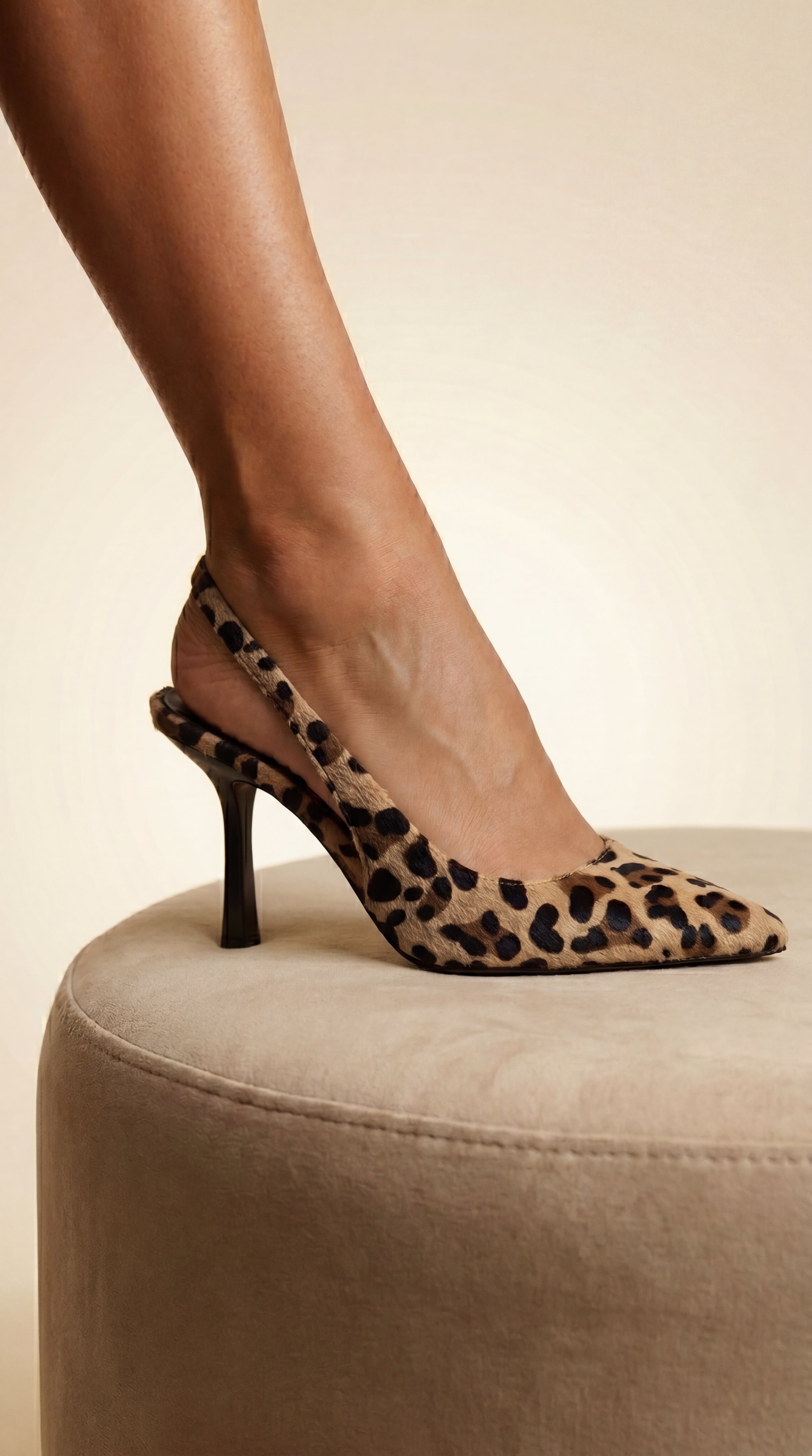 Dulce™ | Scarpe con tacco e stampa leopardata