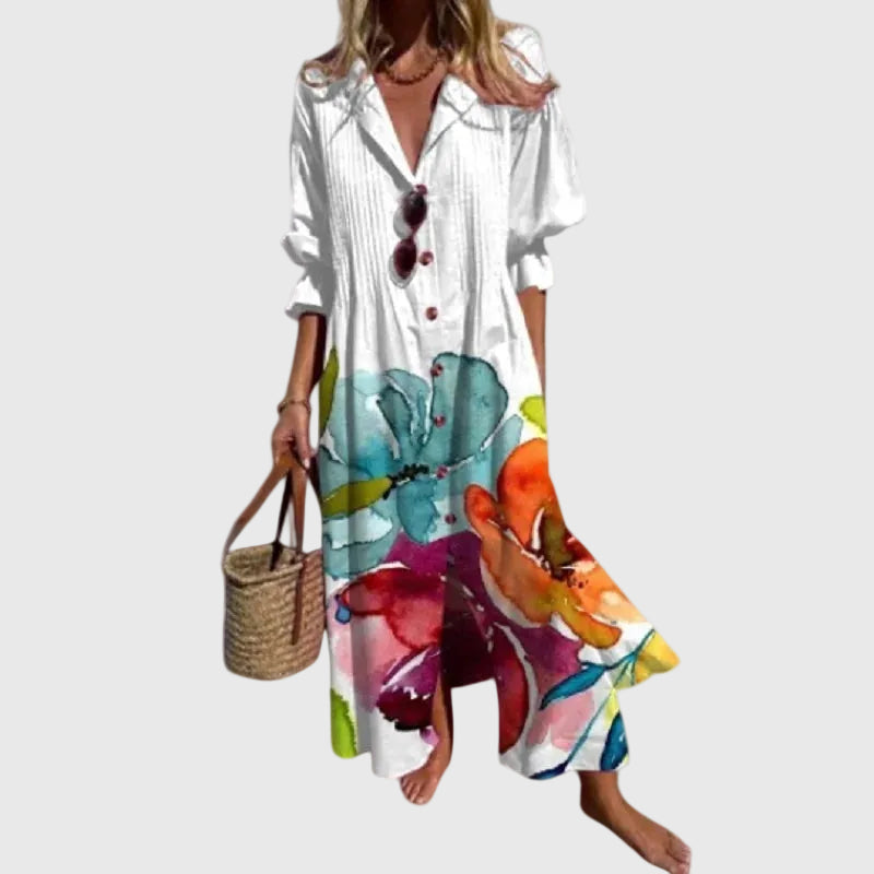 Zariah | Elegante abito lungo in stile boho