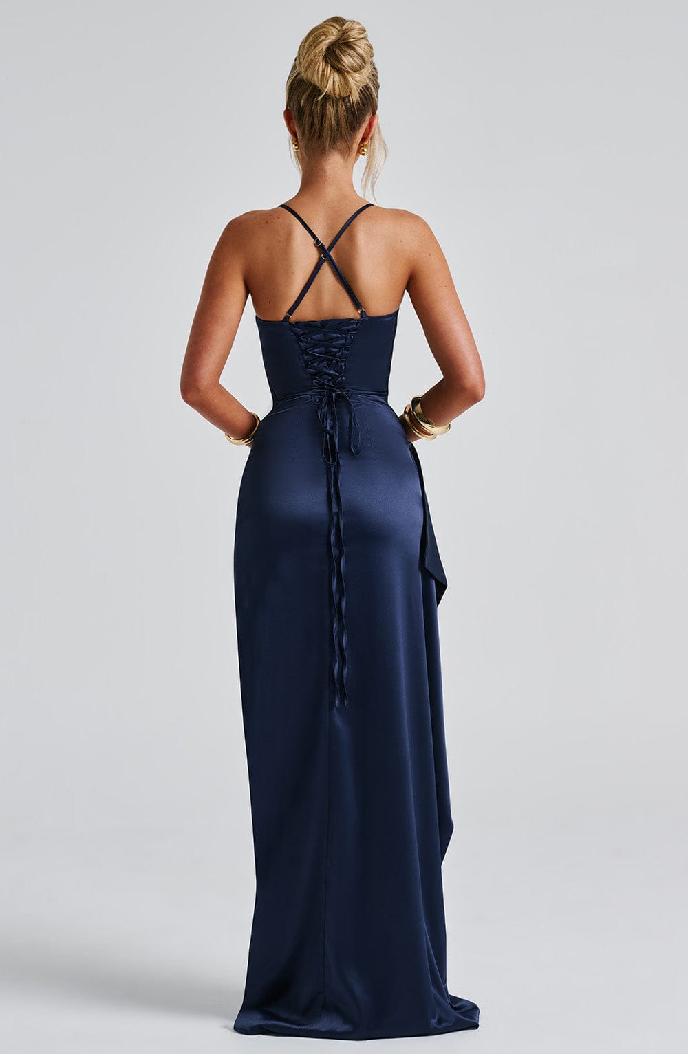 Vestito Évora Satin Midnight
