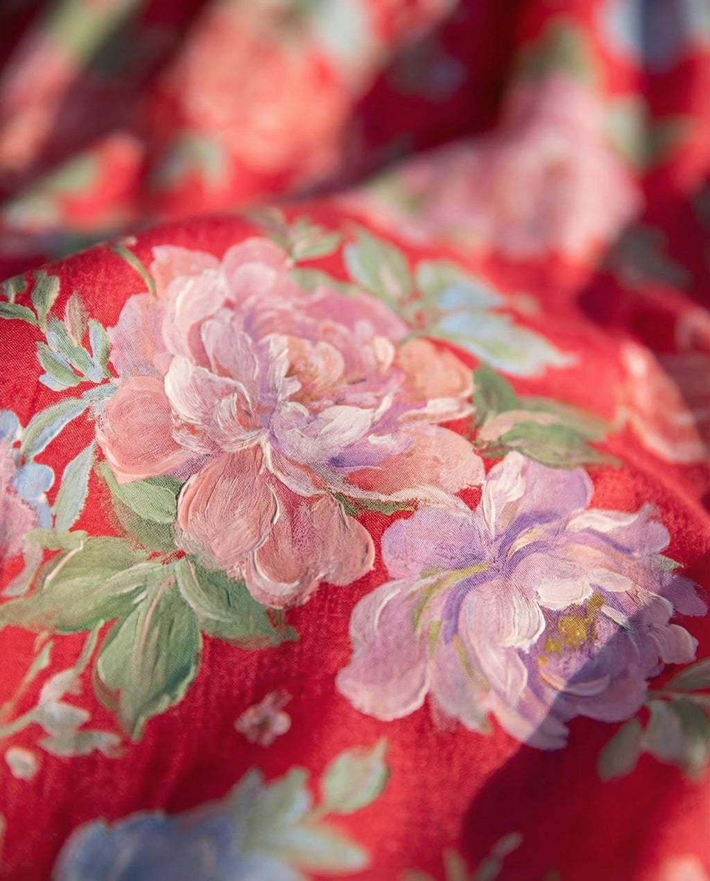 Miriam – Abito a fiori con scollo a V
