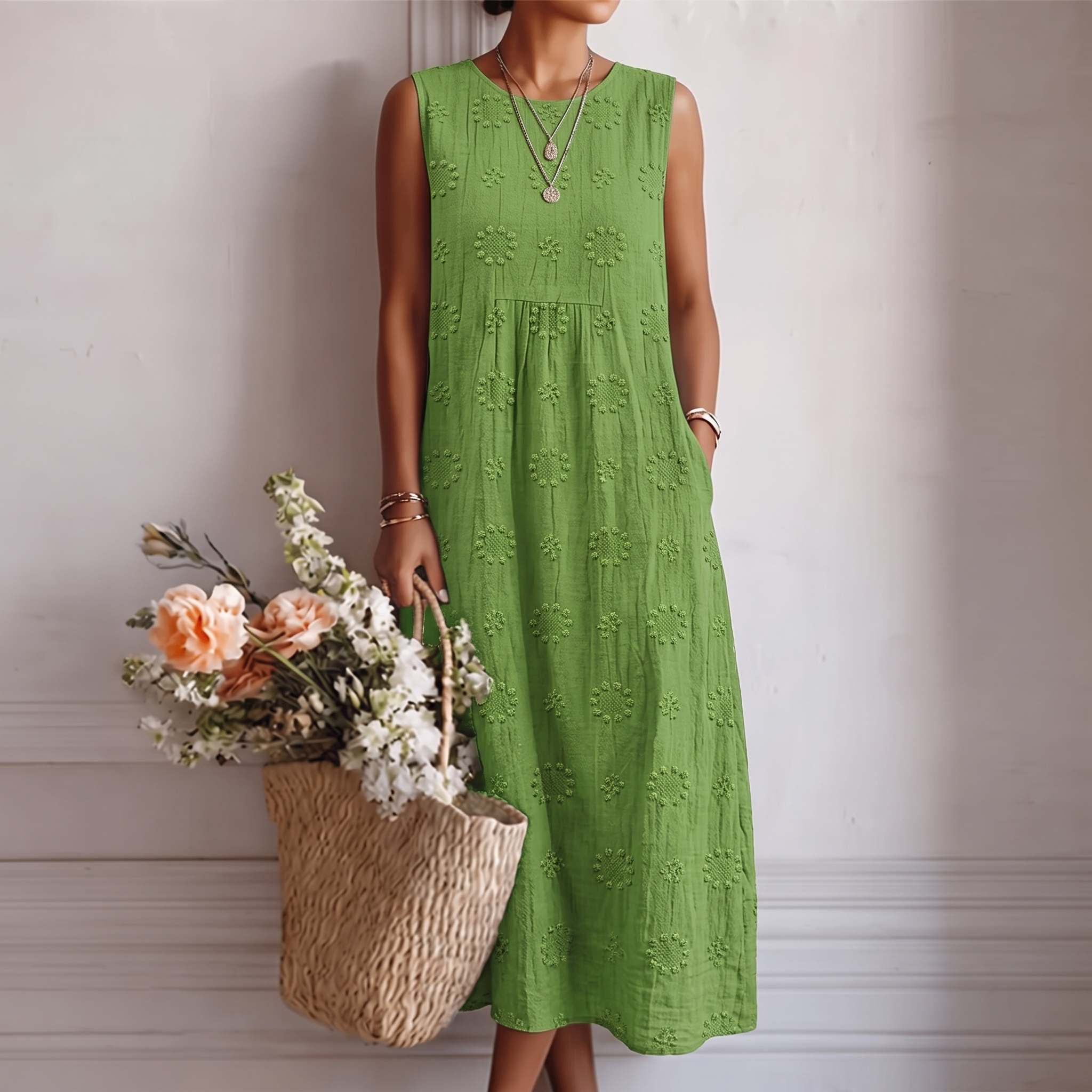 Olivia | Abito Midi Breeze da Giorno
