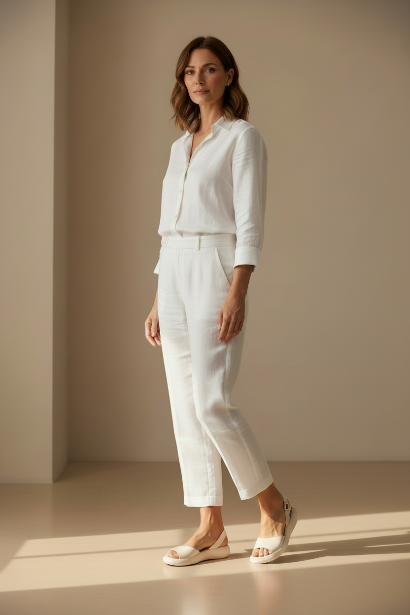 LUMINA™ SoftStep Sandal Premium Bianco Avorio