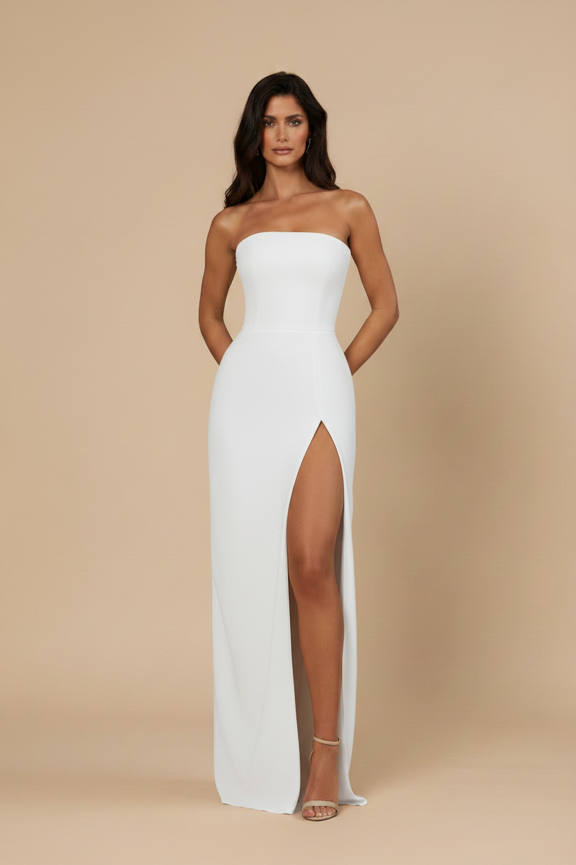 Aurea™ Sculpt Dress – Bianco Perla