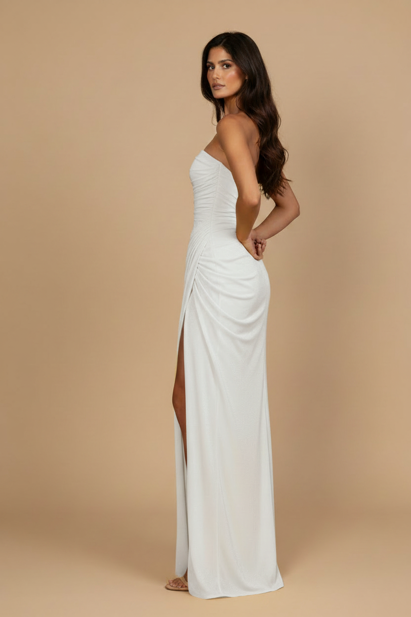 Aurea™ Sculpt Dress – Bianco Perla
