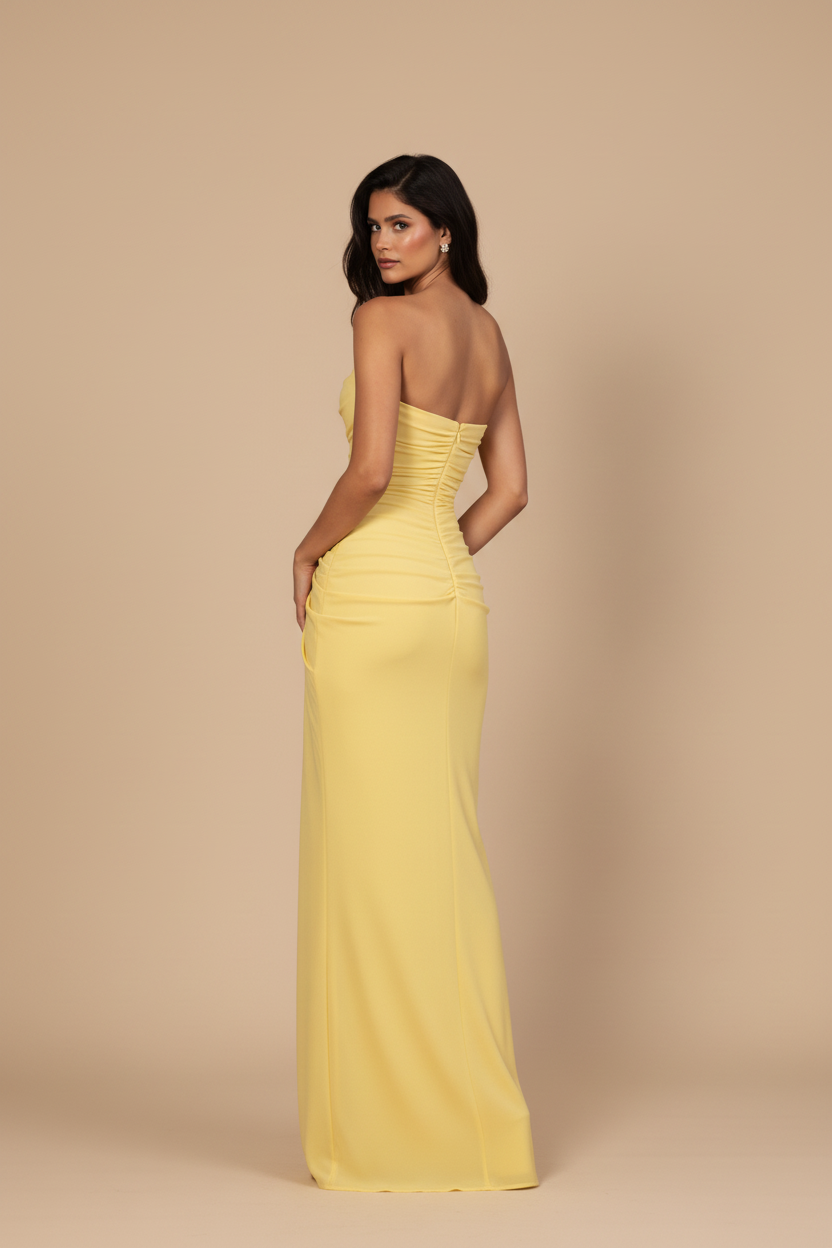 Aurea™ Sculpt Dress – Giallo burro