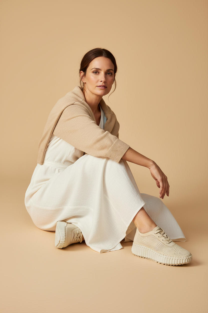 Aurea Flex Sneaker™ – Comfort leggero con design minimal premium