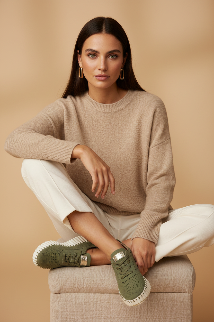 Aurea Flex Sneaker™ – Comfort leggero con design minimale premium
