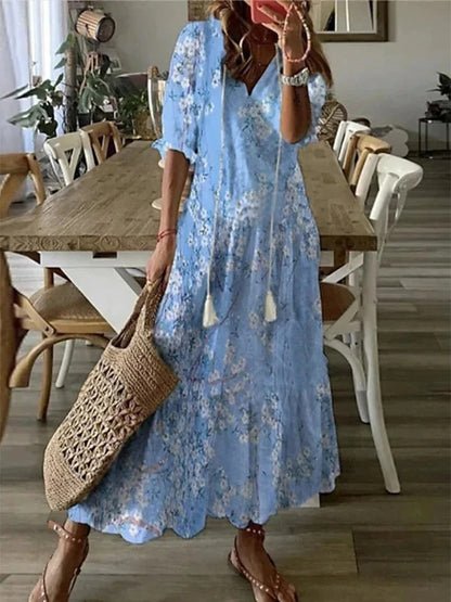 Luna | Abito midi dallo spirito boho